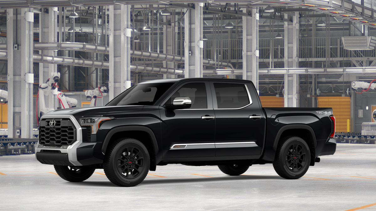 New Midnight Black Metallic 2026 Toyota Tundra 1794 Edition for