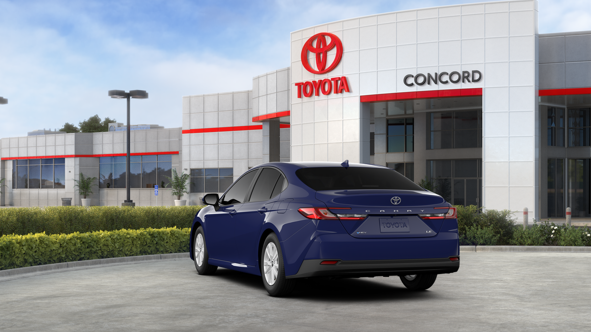 New 2026 Reservoir Blue Toyota LE image 7