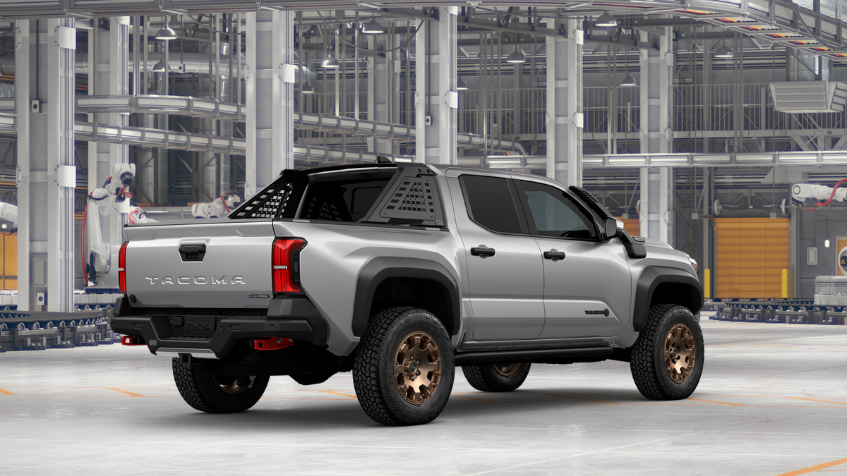 New 2026 Celestial Silver Metallic Toyota Tacoma Trailhunter image 12