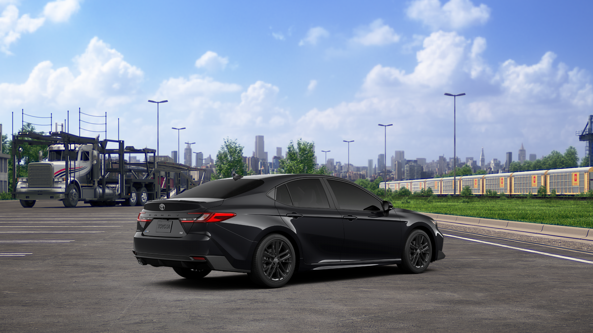 New 2027 Midnight Black Metallic Toyota  SE image 12