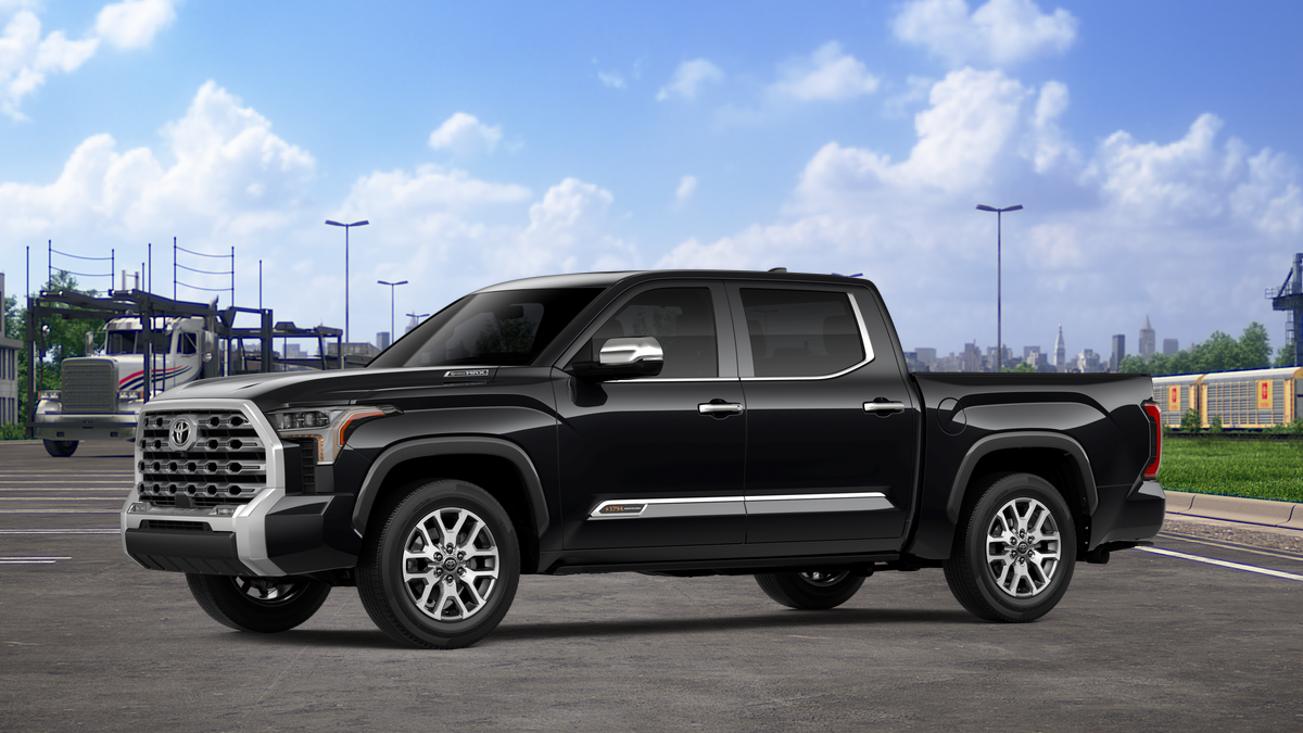 New 2026 Midnight Black Metallic Toyota Tundra 1794 Edition image 3