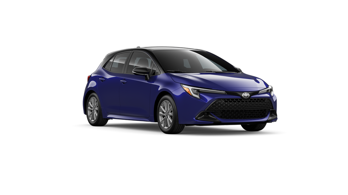 New 2026 Blue Crush Metallic with Midnight Black Metallic roof <sup>1</sup> Toyota  SE image 17