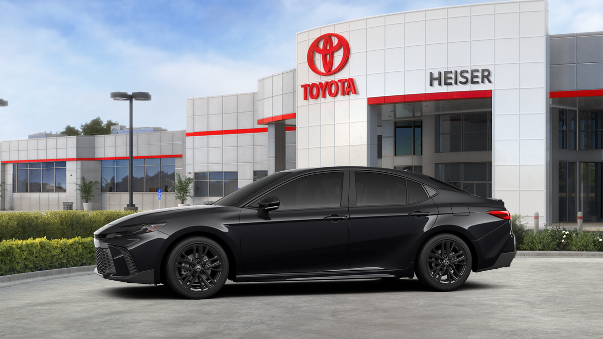 New 2026 Midnight Black Metallic Toyota  SE image 5