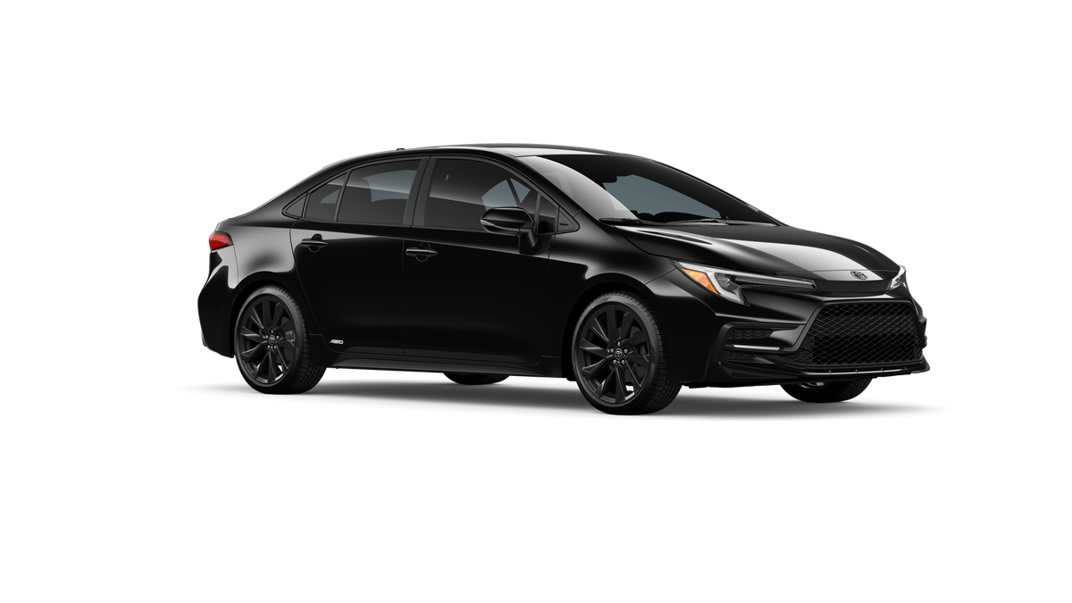 New 2026 Midnight Black Metallic Toyota  SE AWD image 16