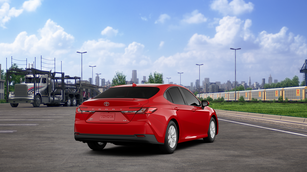 New 2026 Supersonic Red <sup>1</sup> Toyota  LE AWD image 11