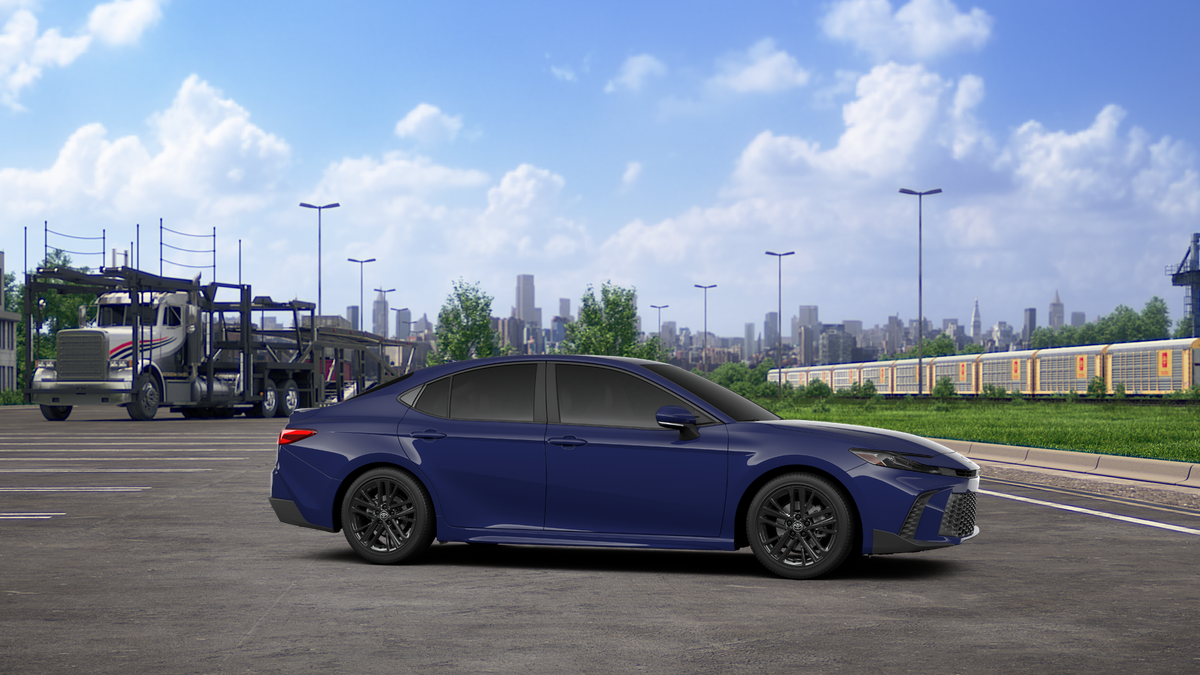 New 2027 Reservoir Blue Toyota  SE image 15