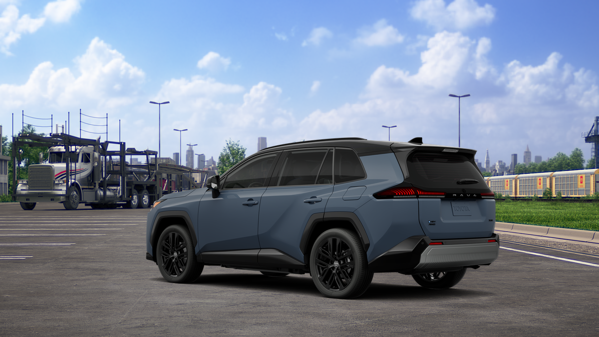 New 2026 Storm Cloud with Midnight Black Metallic roof <sup>1</sup> Toyota  XSE image 8
