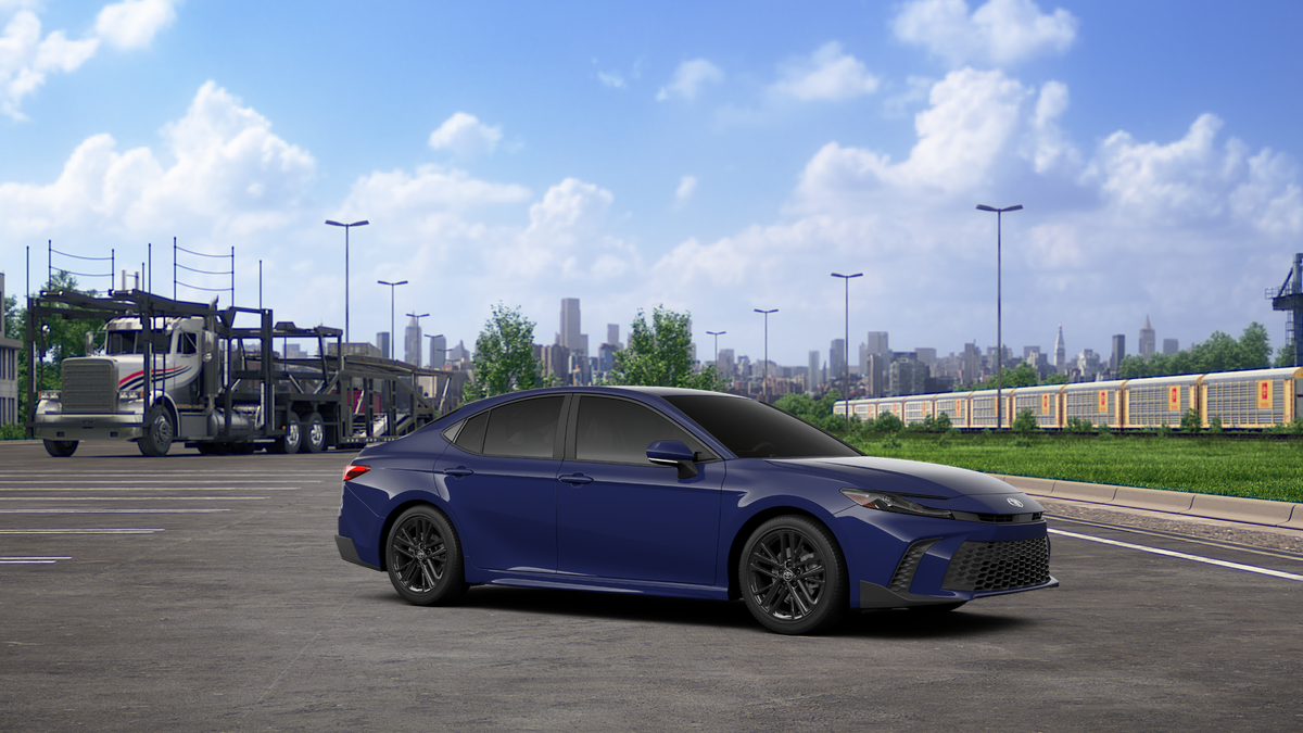 New 2027 Reservoir Blue Toyota  SE image 16