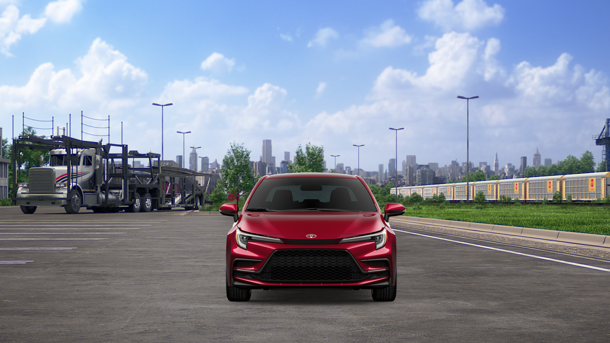 New 2026 Ruby Flare Pearl <sup>1</sup> Toyota  SE image 19