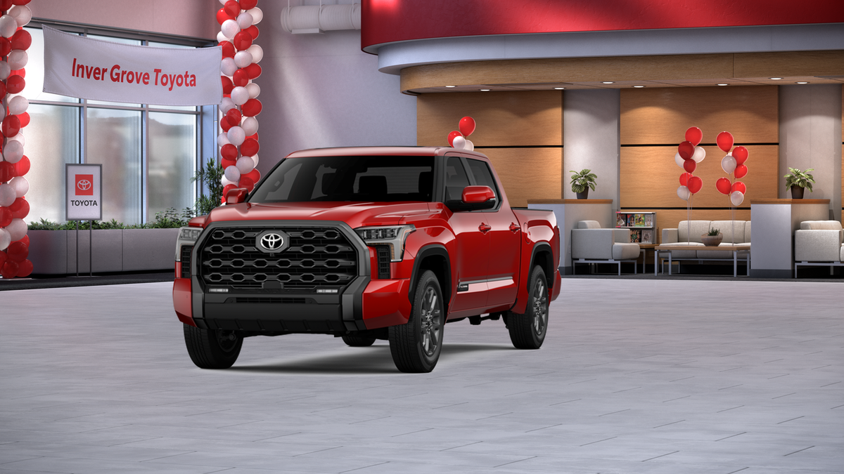 New Supersonic Red [extra cost color] 2026 Toyota Tundra Platinum