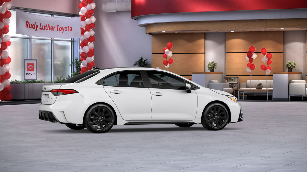 New 2026 Ice Cap with Midnight Black Metallic roof <sup>1</sup> Toyota  SE image 24