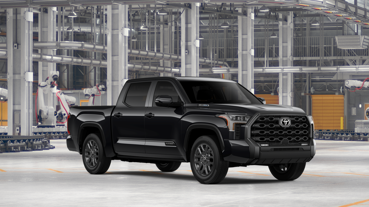 New 2026 Midnight Black Metallic Toyota Tundra Platinum image 25