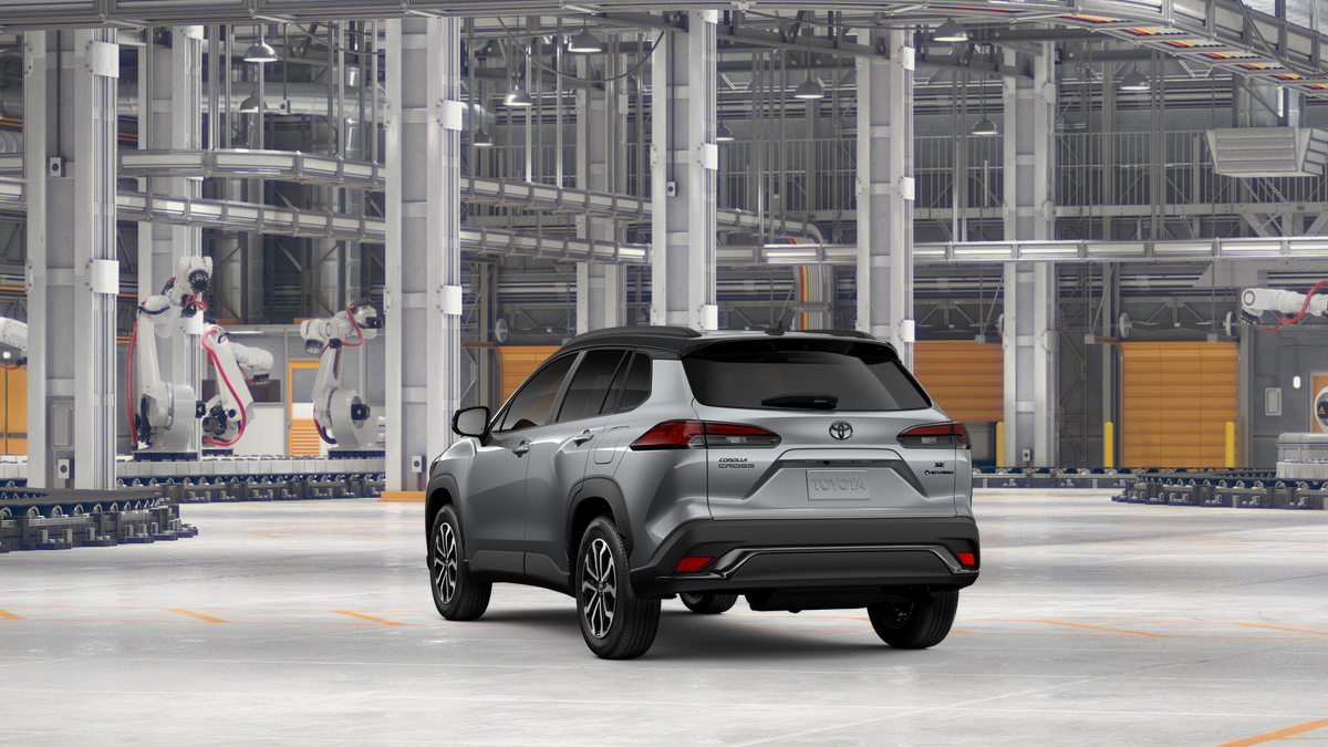 New 2026 Sonic Silver with Jet Black roof Toyota Hybrid SE image 15