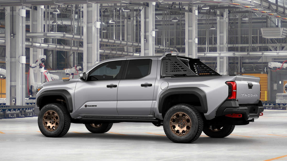New 2026 Celestial Silver Metallic Toyota Tacoma Trailhunter image 7