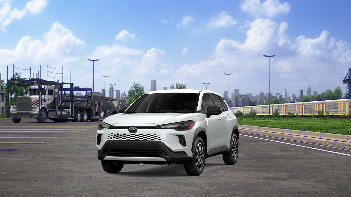 New Wind Chill Pearl [extra cost color] 2026 Toyota Corolla Cross