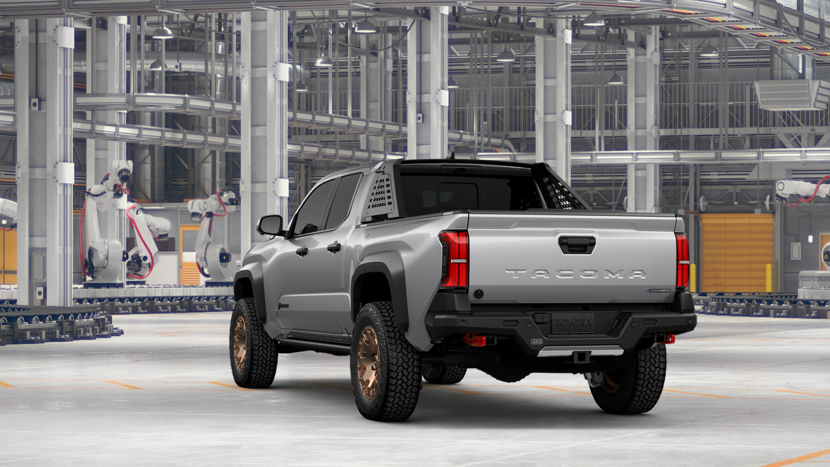 New 2026 Celestial Silver Metallic Toyota Tacoma Trailhunter image 9