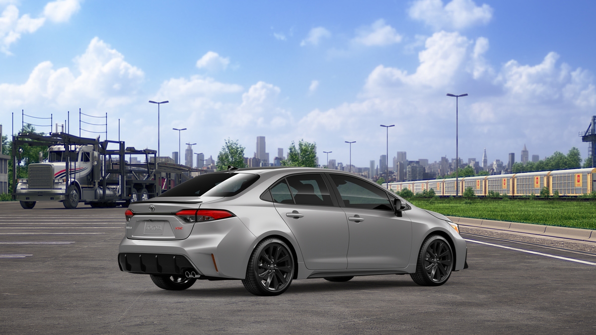 New 2026 Classic Silver Metallic with Midnight Black Metallic roof <sup>1</sup> Toyota  XSE image 12