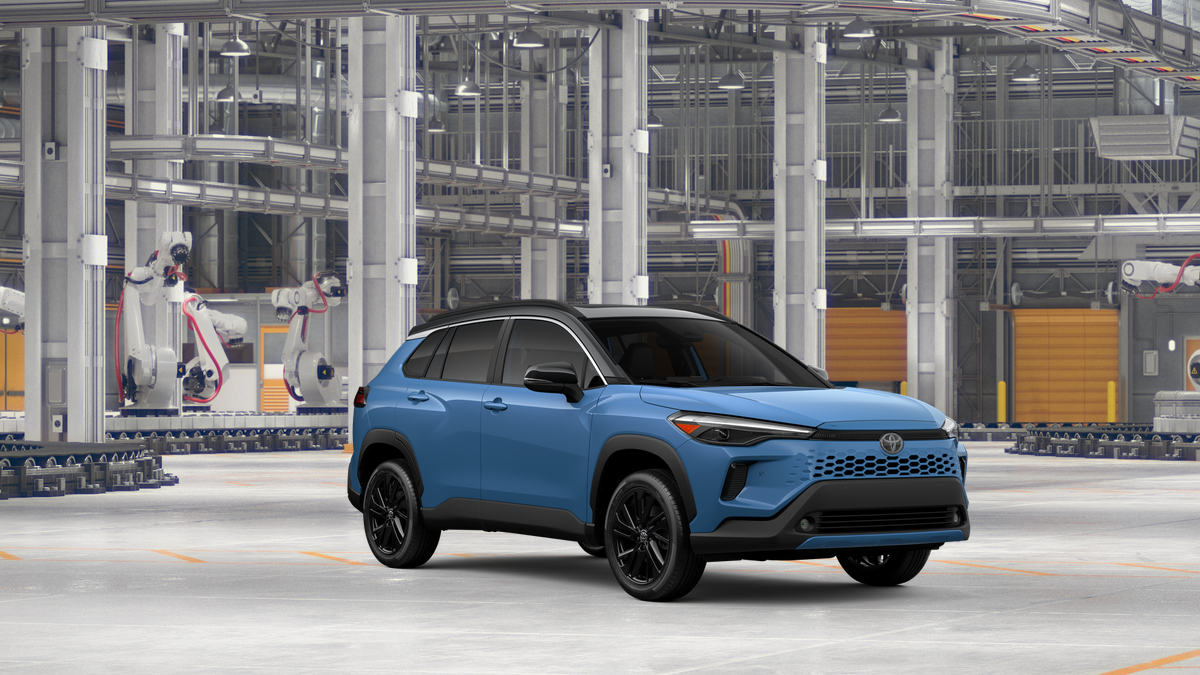 New 2026 Cavalry Blue with Jet Black roof <sup>1</sup> Toyota  XSE image 17