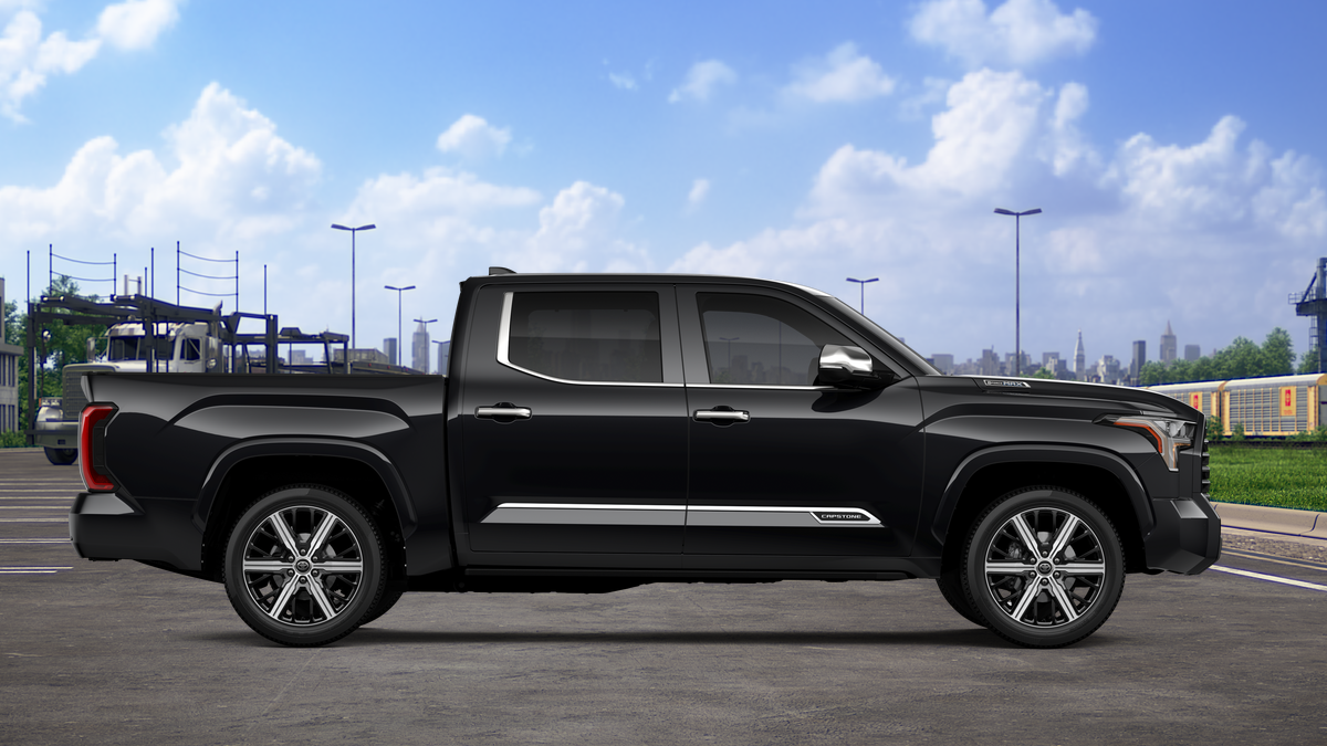 New 2026 Midnight Black Metallic Toyota Tundra Capstone image 14