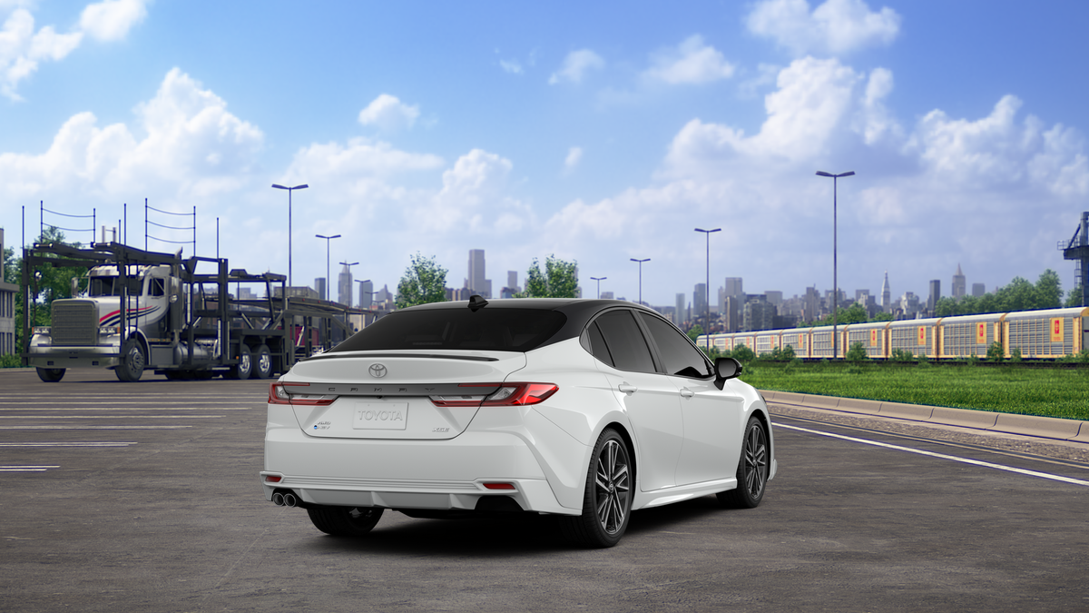 New 2026 Wind Chill Pearl with Midnight Black Metallic roof <sup>1</sup> Toyota  XSE AWD image 11
