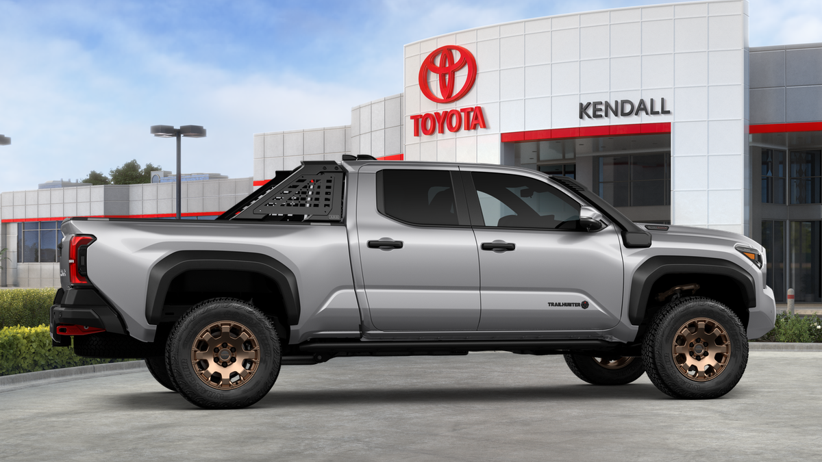 New 2026 Celestial Silver Metallic Toyota Tacoma Trailhunter image 14
