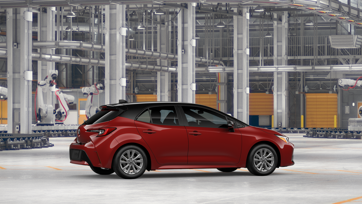 New 2026 Finish Line Red with Midnight Black Metallic roof <sup>1</sup> Toyota  SE image 13