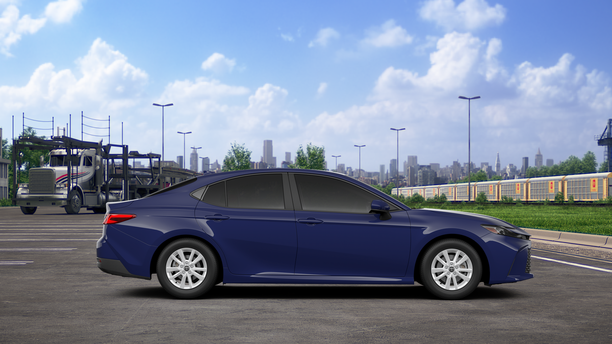 New 2026 Reservoir Blue Toyota  LE AWD image 16