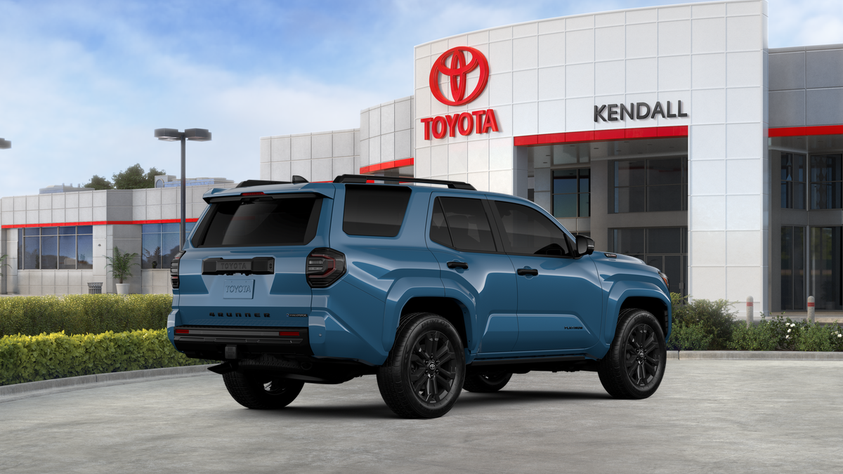 New 2026 Heritage Blue Toyota 4Runner Platinum image 12
