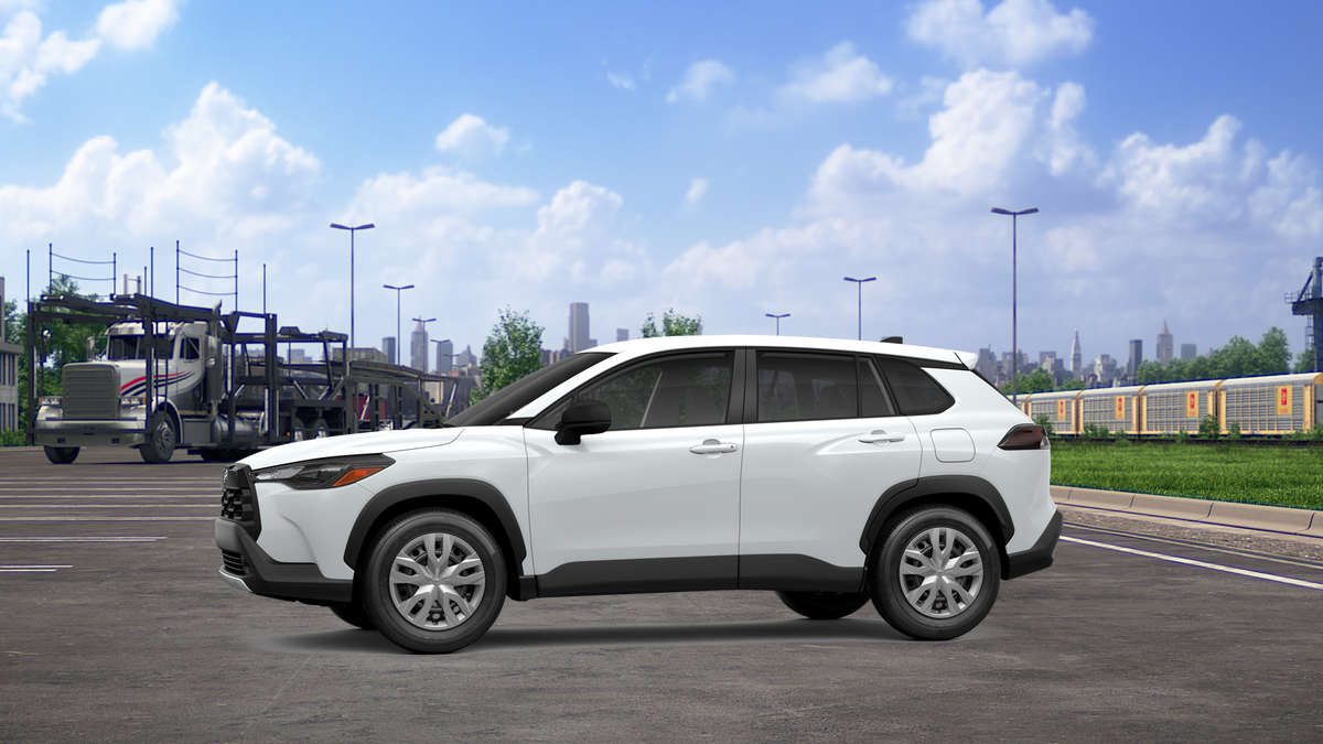 New Wind Chill Pearl [extra cost color] 2026 Toyota Corolla Cross