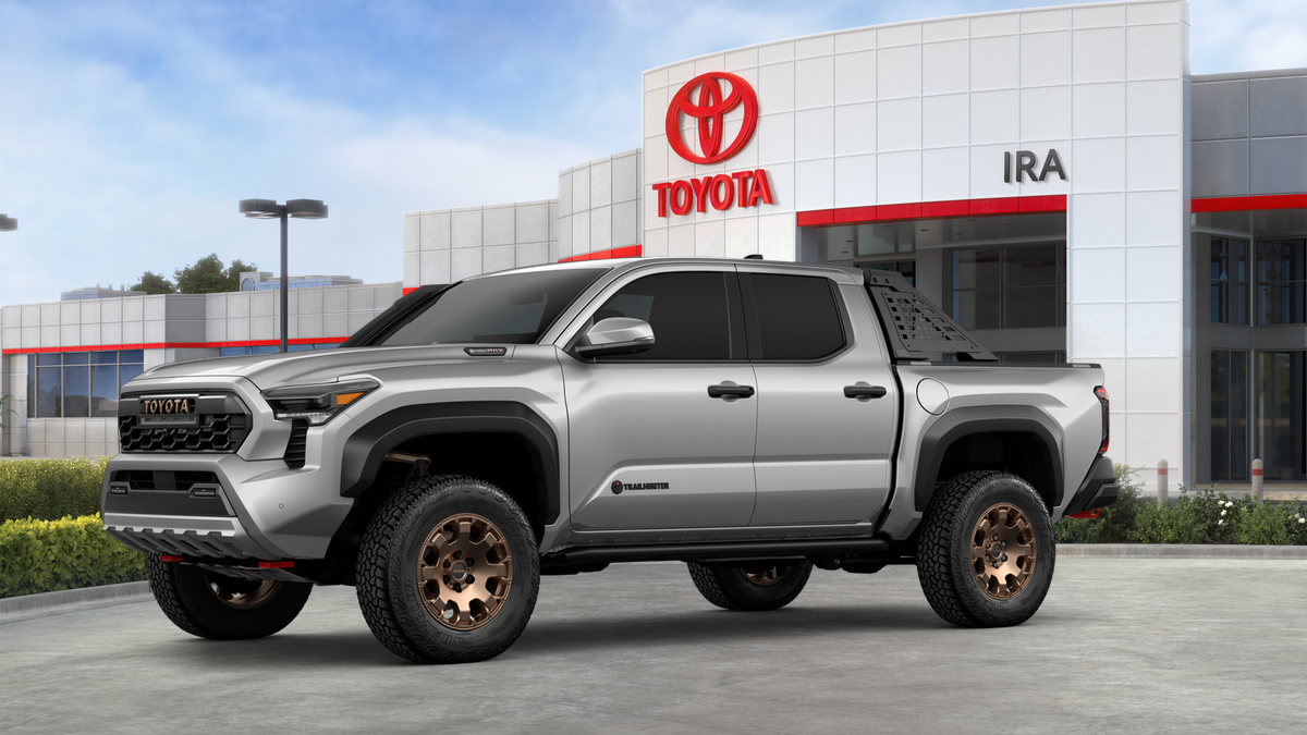 New 2026 Celestial Silver Metallic Toyota Tacoma Trailhunter image 3