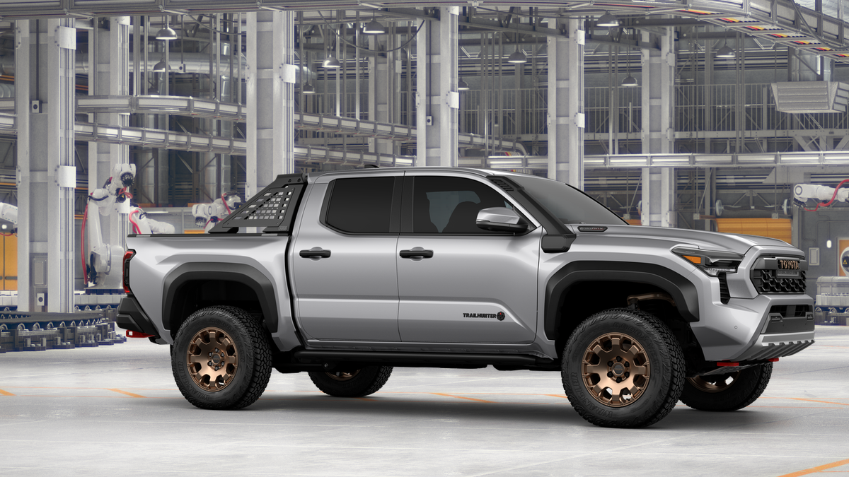 New 2026 Celestial Silver Metallic Toyota Tacoma Trailhunter image 16