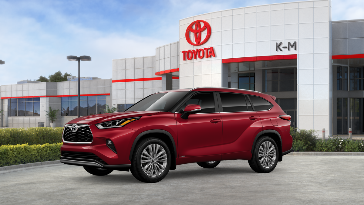 New 2026 Toyota Highlander Hybrid SUV