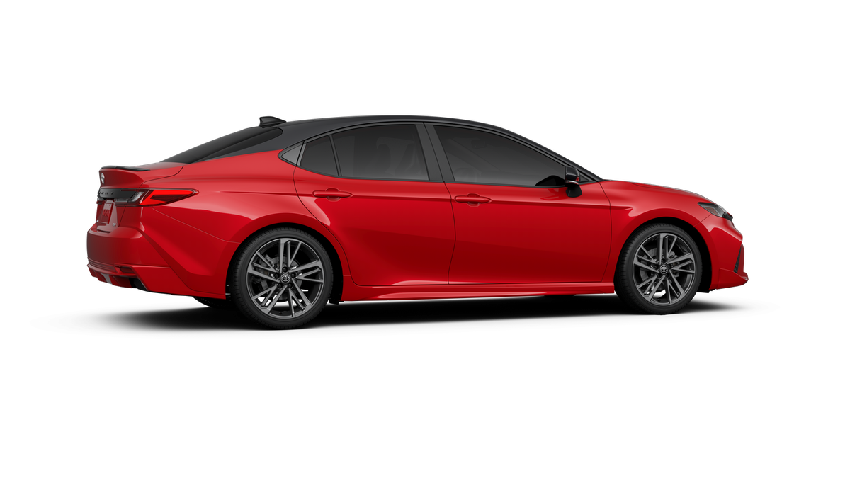 New 2026 Supersonic Red with Midnight Black Metallic roof <sup>1</sup> Toyota  XSE image 35