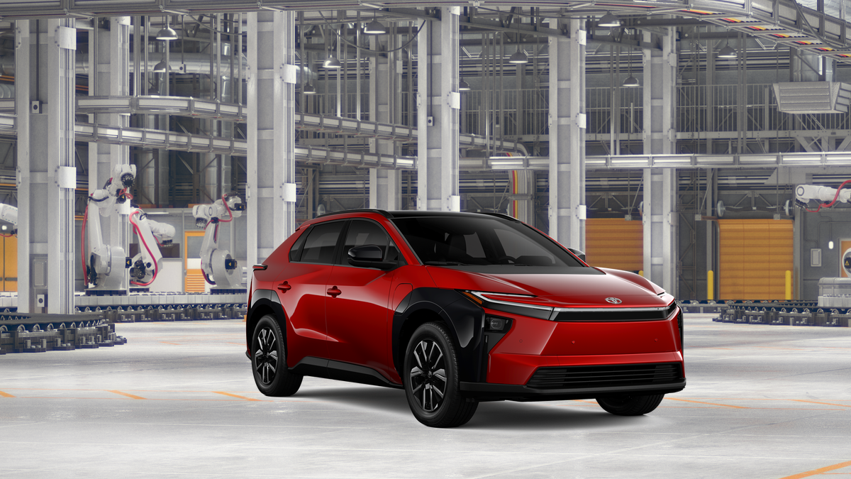 New Supersonic Red [extra cost color] 2026 Toyota bZ XLE for Sale