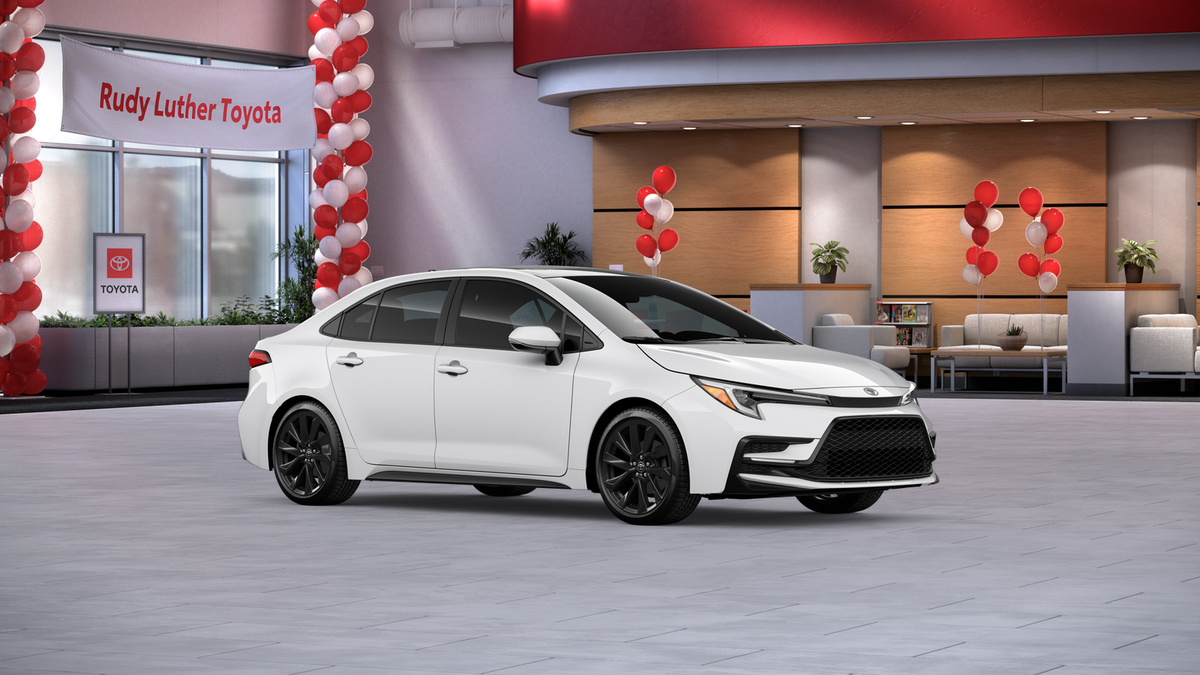 New 2026 Ice Cap with Midnight Black Metallic roof <sup>1</sup> Toyota  SE image 27