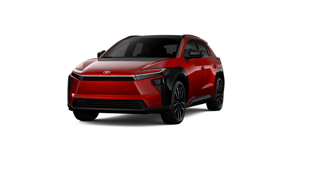 New Supersonic Red [extra cost color] 2026 Toyota bZ Limited for