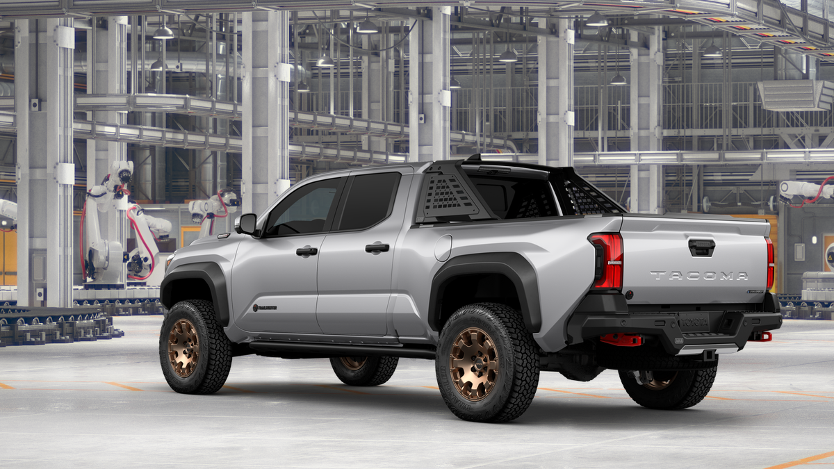 New 2026 Celestial Silver Metallic Toyota Tacoma Trailhunter image 8