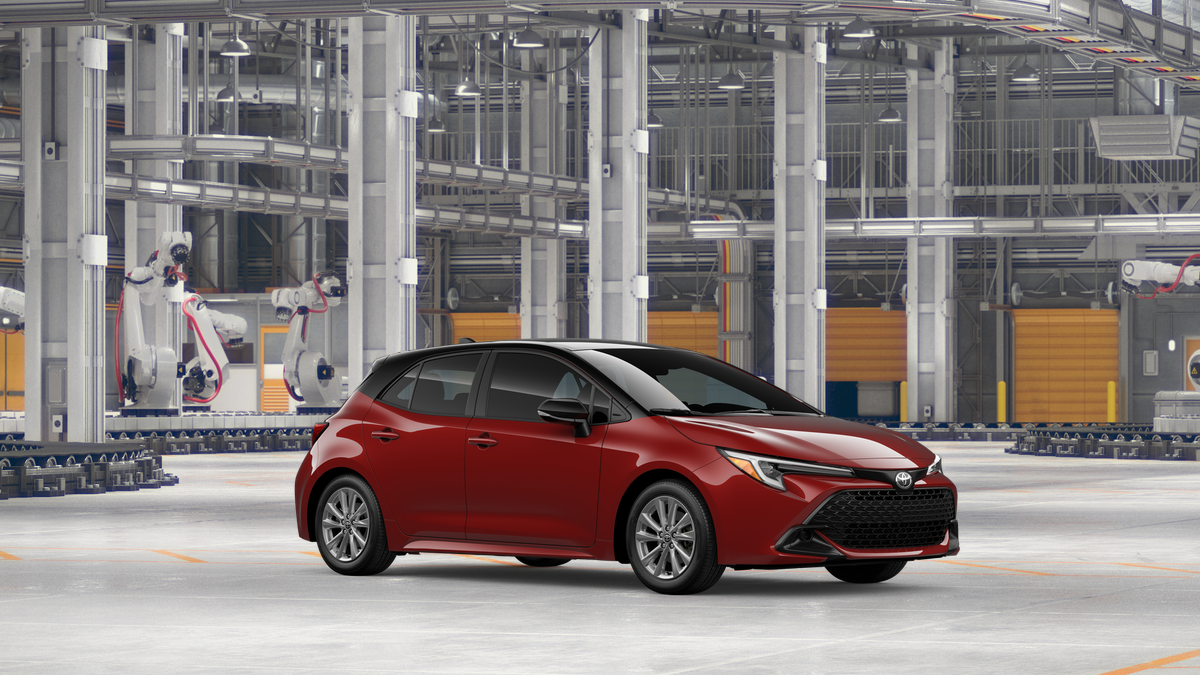 New 2026 Finish Line Red with Midnight Black Metallic roof <sup>1</sup> Toyota  SE image 16