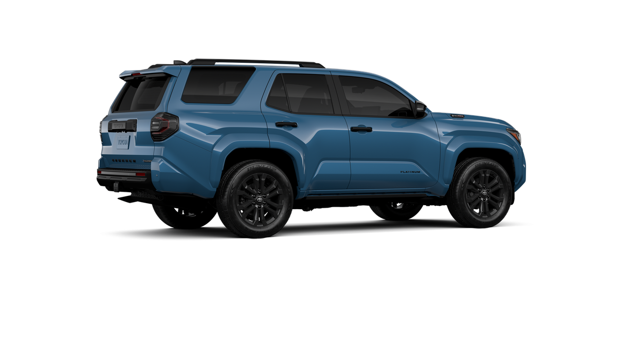 New 2026 Heritage Blue Toyota 4Runner Platinum image 13
