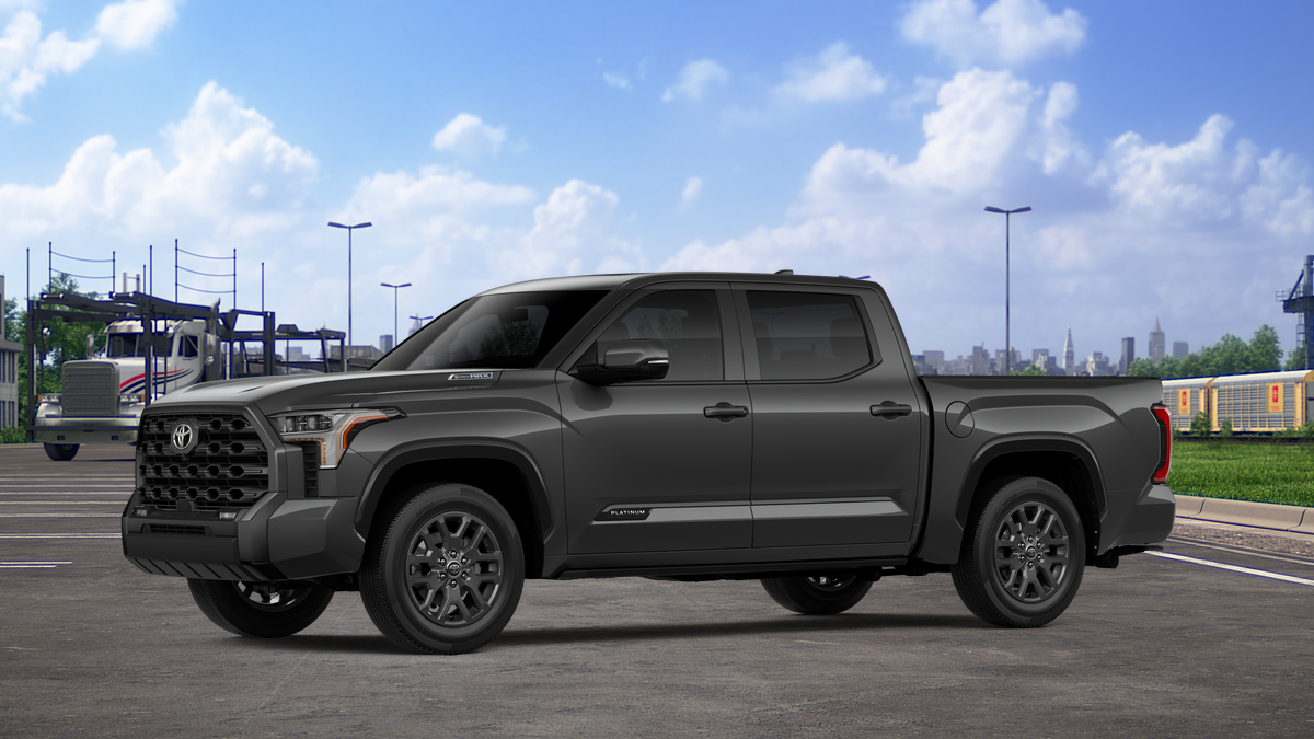 New 2026 Magnetic Gray Metallic Toyota Tundra Platinum image 3