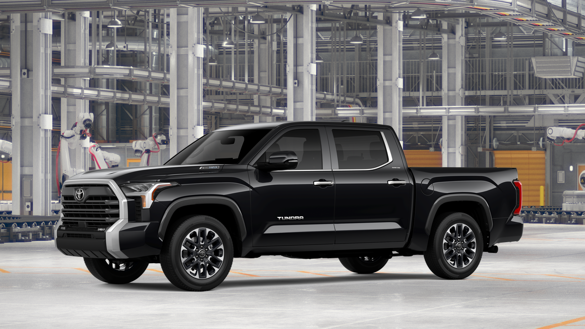 New Midnight Black Metallic 2026 Toyota Tundra Limited i-FORCE MAX