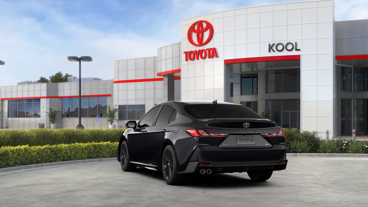 New 2026 Midnight Black Metallic Toyota  SE image 9