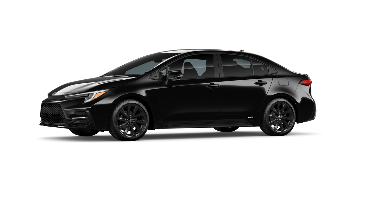 New 2026 Midnight Black Metallic Toyota  SE AWD image 5