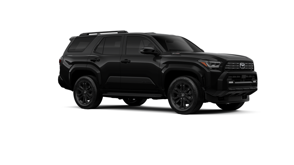 New 2026 Black Toyota 4Runner Platinum image 16