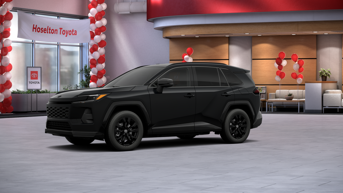 New 2026 Midnight Black Metallic Toyota  SE image 3