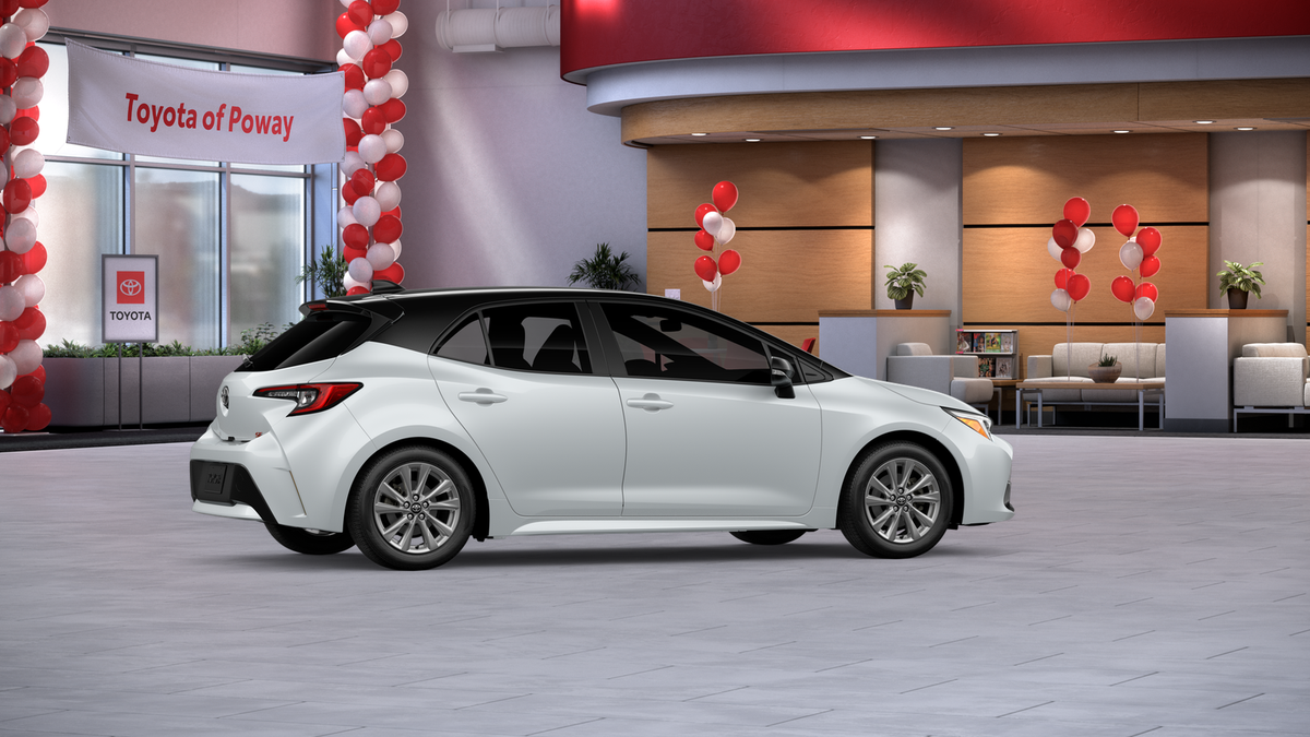 New 2027 Wind Chill Pearl with Black roof <sup>1</sup> Toyota  SE image 35