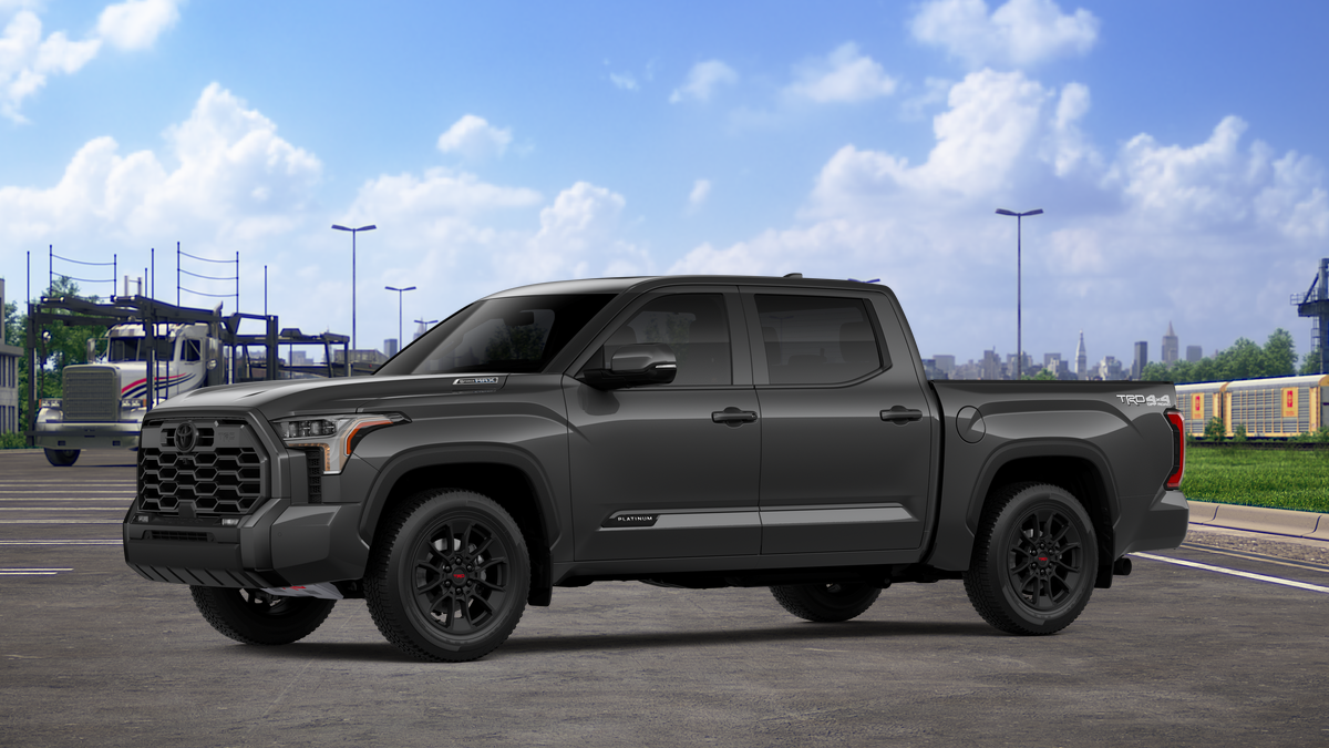New 2026 Magnetic Gray Metallic Toyota Tundra Platinum image 3