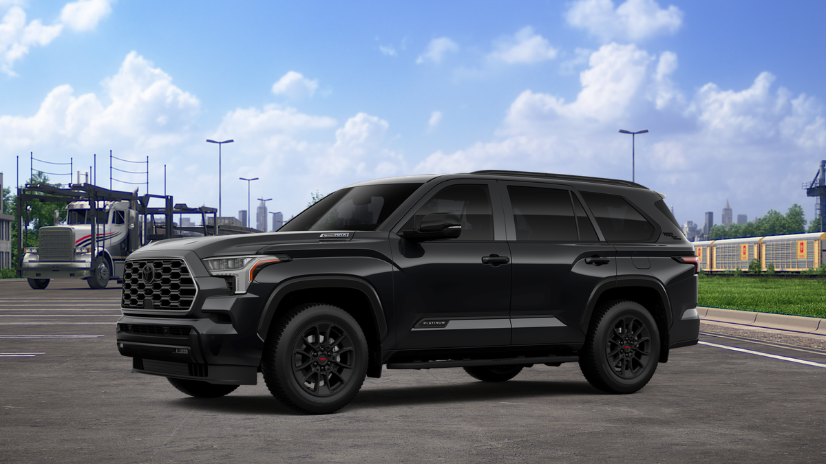 New 2026 Midnight Black Metallic Toyota  Platinum image 3