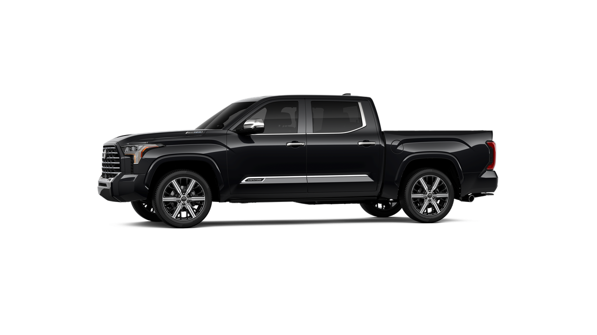 New 2026 Midnight Black Metallic Toyota Tundra Capstone image 5
