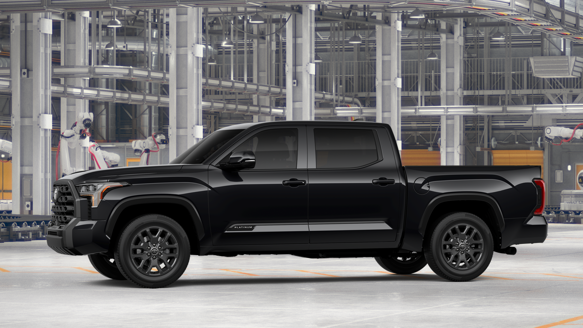 New 2026 Midnight Black Metallic Toyota Platinum image 3